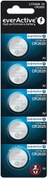 EverActive Button Battery CR2025 3V, 5 pcs