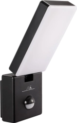 Lauko LED sieninis šviestuvas su PIR jutikliu 10 W, IP65, 4000 K