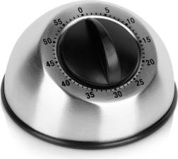 Mechaninis virtuvinis laikmatis iš nerūdijančio plieno