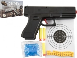 20 cm žaislinis šautuvas su vandens kamuoliukais ir putų šoviniais