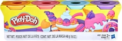 Play-Doh 4 modeliino indeliai – rinkinys A – Saldus