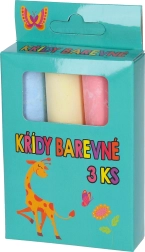 Spalvotos šaligatvio kreidelės