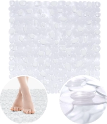 Permatoma neslystanti dušo kilimėlė 51 × 51 cm