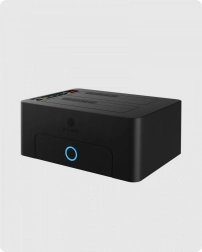 Icy Box dokavimo ir klonavimo stotis 2× 2,5"/3,5" SATA HDD/SSD su USB 3.0, UASP ir SATA III