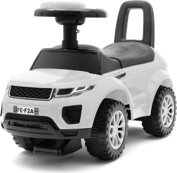 Vaikiška paspiriamoji mašinėlė SUV BABY MIX – balta