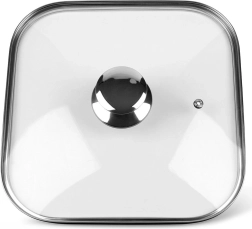 Stiklinis kvadratinis dangtis Grande 27 × 27 cm Orion