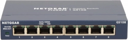 Netgear ProSAFE GS108 gigabitinis nevaldomas jungiklis 8× RJ–45