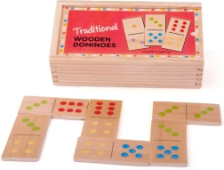 Klasikinis medinis domino Bigjigs Toys