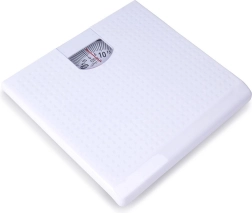 Mechaninės baltos asmeninės svarstyklės 120 kg