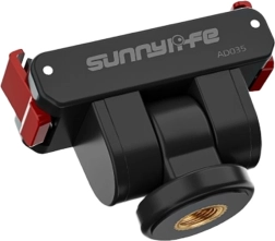 Sunnylife magnetinis montavimo adapteris 1/4" su 180° pasukimu, skirtas OSMO 360, ACTION 5 PRO ir OSMO ACTION 4/3/2