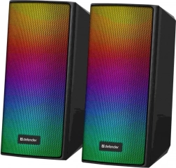 Computer speakers DEFENDER Spitfire 2.0 with Bluetooth and LED, 6 W