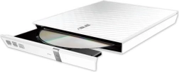 External DVD Burner ASUS SDRW-08D2S-U Lite Slim USB white