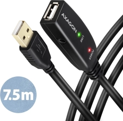 Aktyvus USB 2.0 prailginimo kabelis su stiprintuvu 7,5 m