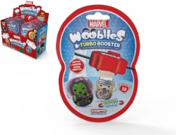 Wooblies Turbo Booster magnetinės figūrėlės MARVEL 4 cm – rinkinys su šaudyklu