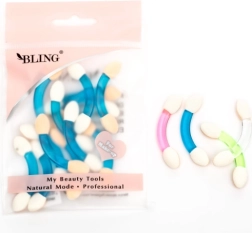 Dvipusis putų akių šešėlių aplikatorius BLING, 12 vnt. rinkinys