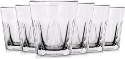 Stiklinės taurelės 40 ml, 6 vnt. rinkinys