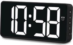 Elektroninis žadintuvas Bali su LED ekranu ir termometru