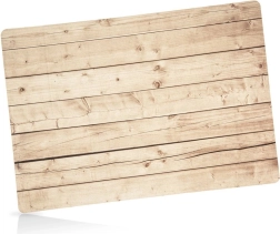 Stačiakampis stalo padėkliukas 43 × 30 cm su medžio dekoru