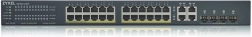 Zyxel GS1920-24HP v2 Gigabit PoE Switch 24× Gb + 4× SFP, 375 W, NebulaFlex