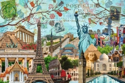 Ravensburger dėlionė Big City Collage 5000 detalių