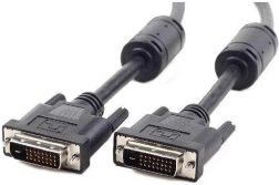 DVI‑D Dual Link Cable 1.8 m with Ferrite Filter