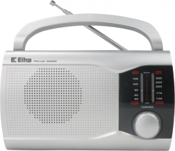 EWA Portable Radio, Silver