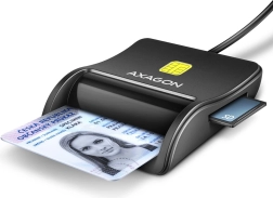 Kortelių skaitytuvas Axagon CRE-SM3SD USB su SD/microSD/SIM palaikymu