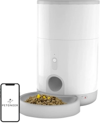 Išmanioji kačių ir mažų šunų pašaro dozavimo šėrykla PETONEER Nutri Mini 2,6 l