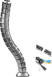 Stalo kabelių organizatorius MACLEAN MC-768 S, sidabrinis
