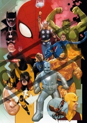 Dėlionė 1000 dalių MARVEL 80