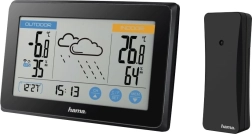 Juoda jutiklinė meteorologinė stotelė