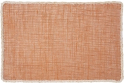 Stačiakampis stalo padėkliukas 45 × 30 cm, oranžinis