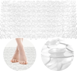 Permatoma neslystanti vonios kilimėlio danga 70 × 35 cm