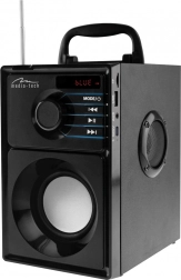 Nešiojama kolonėlė MEDIA‑TECH boombox silver su Bluetooth 5.1 ir FM radiju