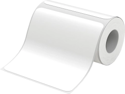 Terminės lipnios etiketės NIIMBOT 100 × 100 mm, baltos (75 etiketės)