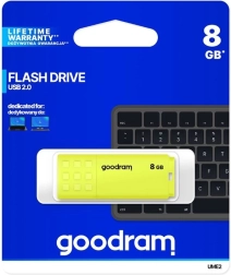 USB Flash Drive GOODRAM UME2 8GB USB 2.0 Yellow