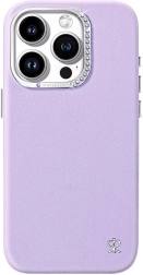 Žvaigždėtas Joyroom dėklas, skirtas iPhone 15 Pro Max, violetinis