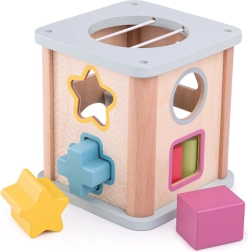 Bigjigs Toys motorikos kubas, mėlynas