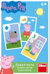Dino žaidimo kortos Peppa Pig Juodasis Petras