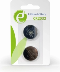 Mygtukinė baterija CR2032, 2 vnt.