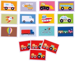 Kortų žaidimas Snap! Transportas – BIGJIGS TOYS