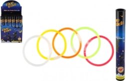 Šviečiančios neoninės apyrankės ir lazdelės 15 vnt.