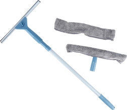 Teleskopinis langų ploviklis su nubraukikliu 50–95 cm, 4 dalių rinkinys