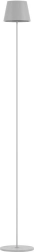 Rechargeable LED floor lamp 3000K 4 W – white, touch control and adjustable height