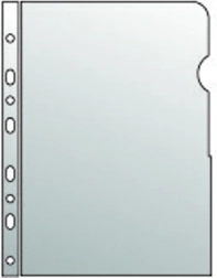 Permatomas A4 dokumentų aplankas su eurosegte