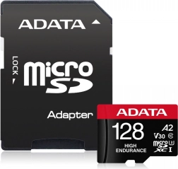 microSD kortelė ADATA High Endurance 128GB