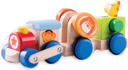 Medinis safari traukinukas