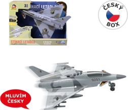 Inercinis naikintuvas su šviesomis ir garsais