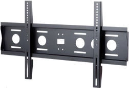Tvirtas fiksuotas sieninis laikiklis monitoriams 50–86" VESA 100×100 iki 800×600, keliamoji galia 80 kg