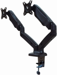 Gas Spring Monitor Mount for Screens Up to 27 Inches